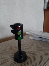 Miniseñal de tráfico con sonido LED para niños y niñas, bloques de luz de carretera con sonido LED, rompecabezas educativo de seguridad para niños, juguetes de tráfico, regalos