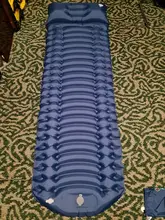 Zomake-esponja a presión con el pie para acampar al aire libre, colchoneta para dormir al aire libre, para senderismo, 200x66cm