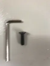 20/55 Uds hexágono plano tornillo de cabeza avellanada de acero al carbono M2 M2.5 M3 M4 M5 M6 M8 hexagonal pernos de máquina tornillo DIN7991