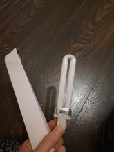 Tubo de lámpara Led de uñas de repuesto, lámpara de tubo UV de 12W para luz secadora de uñas, curado de lámpara de tubo LED en forma de U, herramienta de Arte de uñas de Gel, 1 Uds.