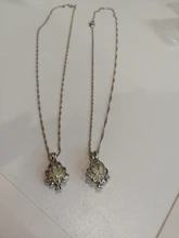 Colgante con forma de flor de loto para mujer, luminoso, luminoso, Luna oscura, collar para mujer, Yoga, oración, joyería de budismo