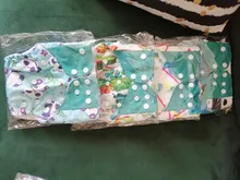 [Simfamily] 4 unids/set pañal de tela lavable cubierta de pañal ajustable reutilizable de tela pañales disponibles 0-3years 3-15kg bebé