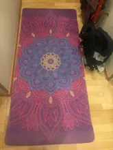 Esteras gruesas de TPE/ante para yoga, Esterilla de entrenamiento de silicona para Ejercicio físico, absorbe el sudor, 6mm