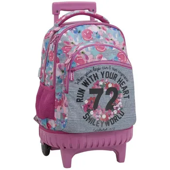 

Smiley Backpack compact smile floral