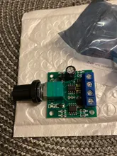 DC 1,8 V 3V 5V 6V 12V 12V 2A PWM controlador de velocidad del Motor de baja tensión Interruptor de Control de velocidad del Motor PWM ajustable Módulo regulador