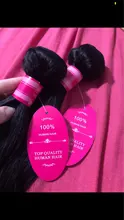 Extensiones de cabello humano liso brasileño, 1/3/4 Uds., extensiones de cabello Natural/negro azabache, extensiones de cabello humano Younsolo