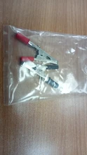 Connector Battery-Plug Alligator-Clips Crocodile-Clip Test-Probe Plastic-Handle Metal