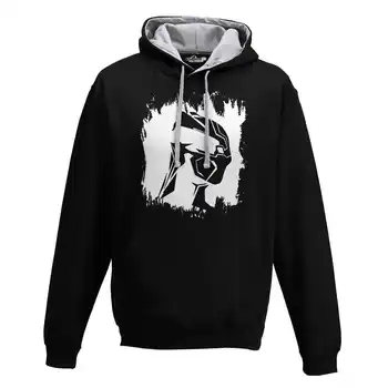 

Hood Sweatshirt Two-Color Film Trash Years 80 Communist Cosi Red S