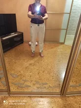 Pantalones vaqueros holgados de cintura elástica para mujer, moda de Corea de algodón informales combinables, color blanco, nueva llegada de primavera y verano, S982