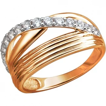

Esthete ring with 15 cubic zirconia