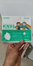 FFP2 Mascarillas KN95 máscara para niños 5 capas cara máscara KN95 para niñas niños respirador de protección de los niños KN95 máscaras Fit 2-9 años