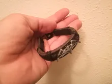 Pulsera de murciélago de cuero negro Vintage para hombre y mujer, cadena de cuerda hecha a mano, pulseras con abalorio de murciélago, accesorios de joyería A700