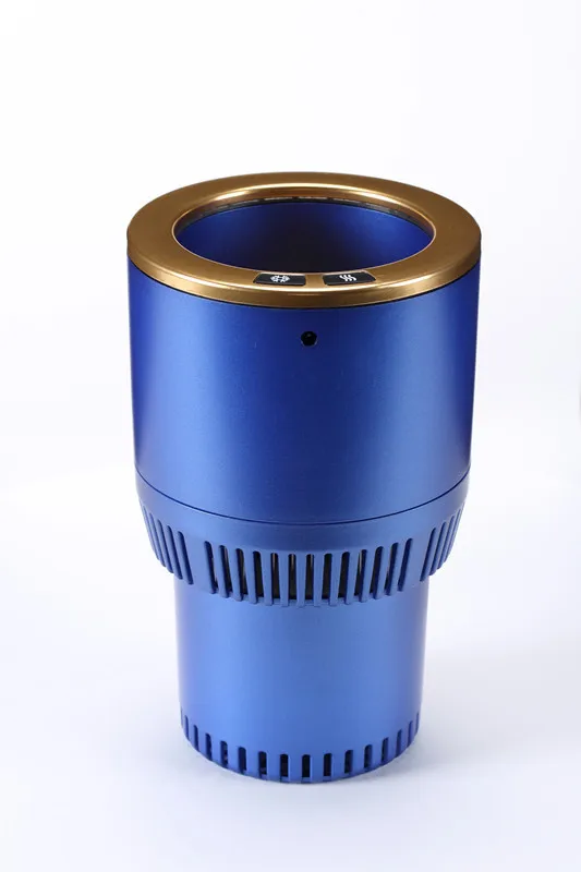 Paltier / Автокружка-холодильник Smart Cup, термоподстаканник держатель напитков с охлаждением и нагревом - Название цвета: Синий