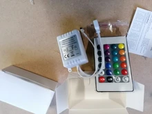 Tira de luces LED con mando a distancia RGB 24key 44key, 12V, EE. UU., Reino Unido, UE, 3A/5A, adaptador de fuente de alimentación para 5050, 3528, 2835, 1 ud.