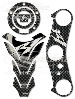 

KIT STICKERS CARBON STICKERS 3D R 1 compatible for MOTORCYCLE YAMAHA R1 2007-2008