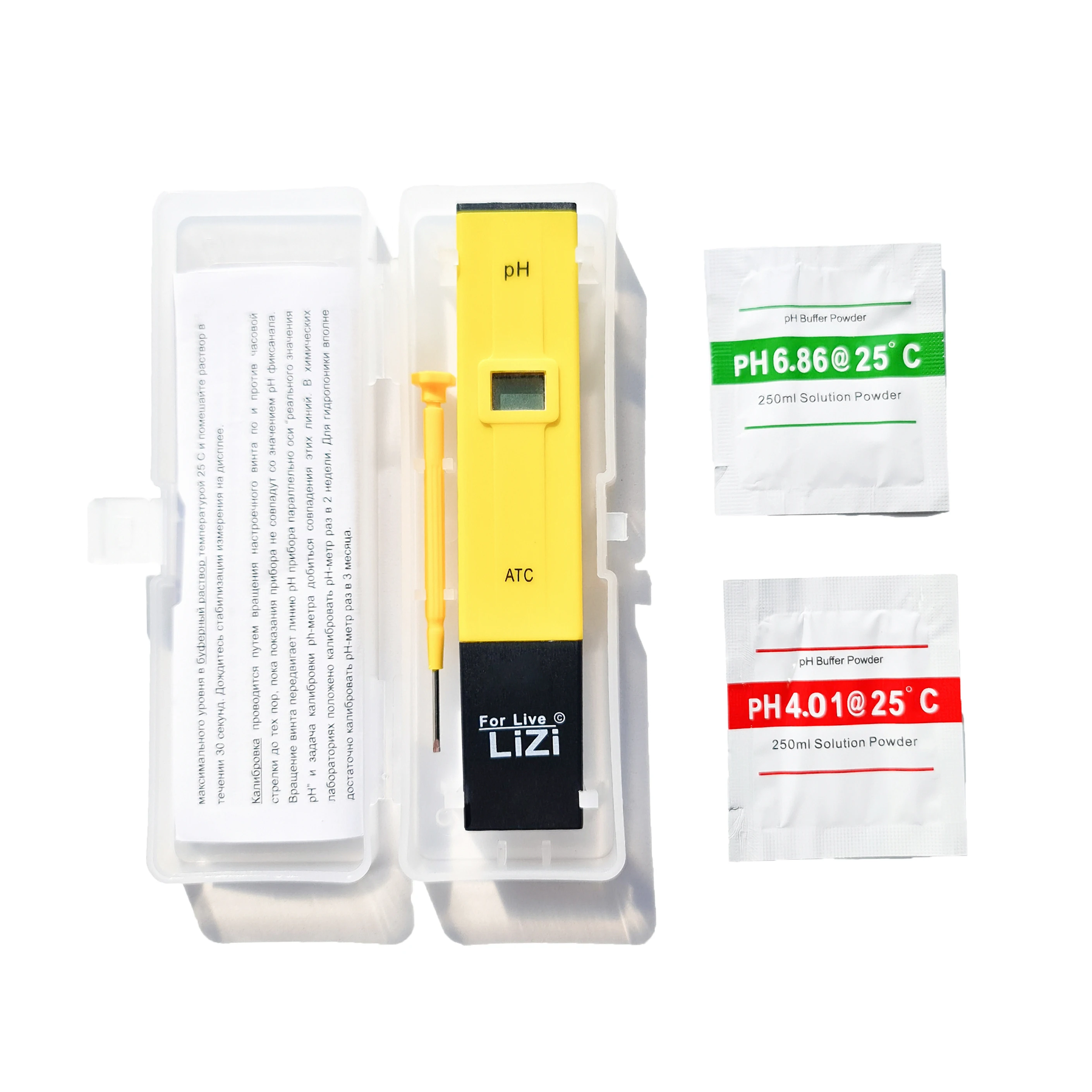 Portable pH meter (pH tester) PBX for acidity measurement | Инструменты