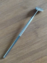 De acero inoxidable de la cera del oído Herramientas de limpieza del instrumental de espejo de la boca para verificar extensión de pestañas aplicar pestañas ToolsTeeth diente