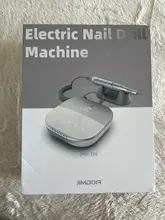 Máquina pulidora eléctrica para uñas, herramienta de manicura con pantalla LED, 35000 RPM, novedad