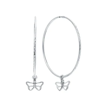 

Silver earrings with cubic zirconium sunlight sample 925