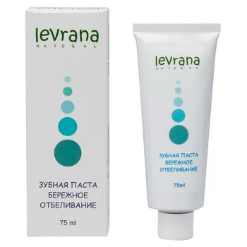 

Levrana toothpaste "gentle whitening"
