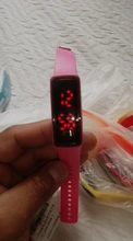 De deporte de moda de las mujeres relojes Color caramelo de goma de silicona de pantalla táctil Digital relojes resistente al agua reloj de pulsera H9