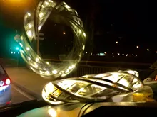 String-Light Battery Party-Decoration Silver-Wire White Garland LED Fairy Powered Christmas