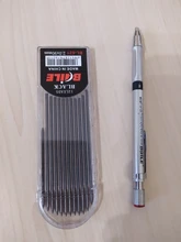 Lápiz mecánico de 2,0mm 2B, lápiz de actividades de escritura y dibujo, recambio de with12-color, papelería para oficina y escuela