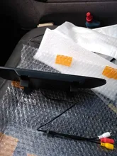 5 pulgadas TFT LCD HD800 * 480 pantalla Monitor coche espejo Monitor para estacionar marcha atrás con 2 entrada de vídeo retrovisor Cámara opcional