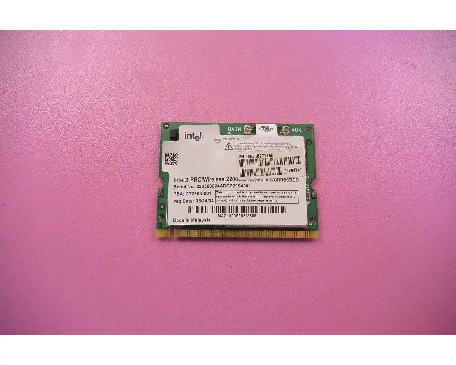 LG LP60 Gateway M520 7320 7332 Wireless WiFi карта M | Компьютеры и офис