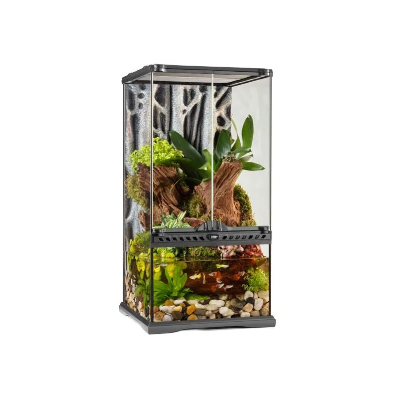 plug Corporation Veraangenamen Exo Terra Terrario-Paludario Mini X-Tall. Semi-Aquatische Terrarium-30x30x60  Cm - AliExpress Huis & Tuin