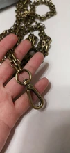 Chain Purse-Handle Shoulder-Bag-Strap Handbag Replacement Steel-Bag Bronze Metal Black