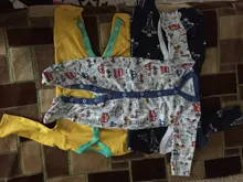 Al por menor 3 unids/pack 0-12months de manga larga dibujo animado bebé sudaderas para niños niñas trajes de ropa recién nacido Ropa