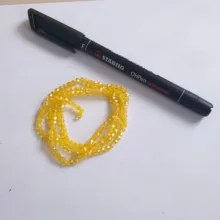 3 4 6 8mm espaciador redondo perlas de vidrio para fabricación de joyería Diy accesorios de colores de cristal facetado perlas al por mayor Z174