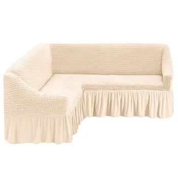 

Cover for corner sofa, Champagne