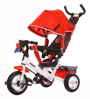

Three-wheeled bicycle comfort 10x8 Eva, red Moby kids 641047