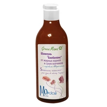 Шампунь "Биобаланс" от жирных корней и сухих кончиков Green Mama с морскими водорослями 400 мл