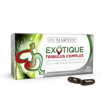 

Exotique Tribulus Complex MARNYS | Sexual performance, fertility male | Tribulus,Ginkgo,Ginseng, selenium, zinc, Vitamina E