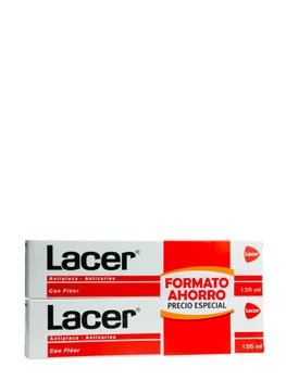 

Lacer duplo fluid paste 125 ml x2 remineralizes and protects the enamel