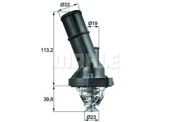 Термостат Mazda 3/5/Mx-5 / Ford Focus 2.0 05-/09-/12- Mahle/Knecht Ti20282 Mahle/Knecht арт. TI20282