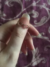 Anillos geométricos de cobre minimalista Oly2u para mujeres Simple triángulo estrella redondo anillo lindo zorro dedo anillo mejor amigo regalo