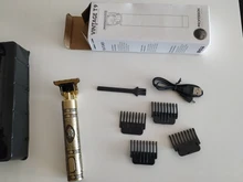 Cortadora de pelo eléctrica para hombre, afeitadora profesional de pelo Dragon Barber, sin cable, USB, 0mm