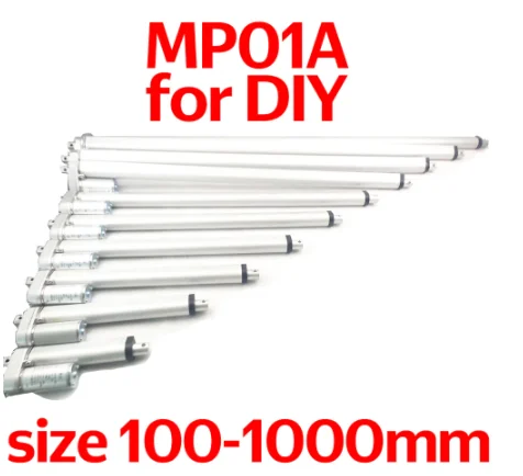 Automatic linear drive swing gate opener door. Opening wicket, doors, hatches, windows, etc. mp01a-100-100 afbeelding