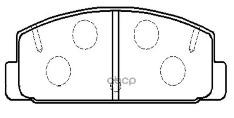 Ckmz-49_колодки Дисковые Задние! Mazda Rx-7 Iii 2.6 Rotary Twinturbo 92-96 Ctr Ckmz49 Ctr арт. CKMZ49