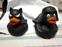 Juguetes de baño para bebés, pato de goma con sonido de pato amarillo, flotante al agua, ducha