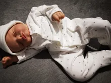 Kit de muñeca de vinilo de Rosalie, juego completo de muñeca realista de tacto suave de color fresco con cuerpo popular con certificado, 20 pulgadas