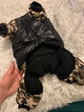 Costume Clothing Overall Dog-Puppy-Jumpsuit Dogs Thickening Winter FBI Warm for Boy Ropa