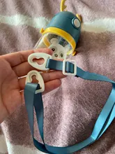 La alimentación de los niños niño recién nacido para bebida de bebé tazas de botellas de agua niños bebiendo sorbete una taza Infantil bebedor Copo con taza Correa