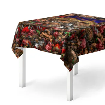 

Tablecloth 3D doom. All Monsters (pixel art)