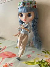 ICY DBS-Muñeca Blythe desnuda, cuerpo articulado desnudo con conjunto de mano, muñeca de chica de moda AB, precio especial