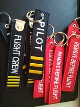 Etiqueta de bolsa de equipaje para viaje, accesorios para piloto aviador, llavero de coche, equipo de vuelo, regalos de aviación